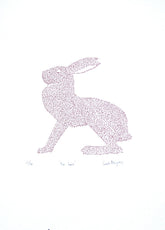 Screen Print - The Hare in Red